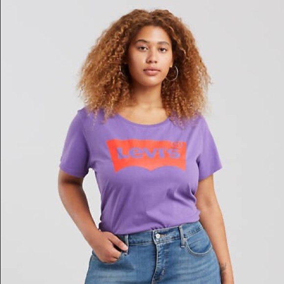 Levi's Tops - Levi’s Plus Purple Graphic Tee
